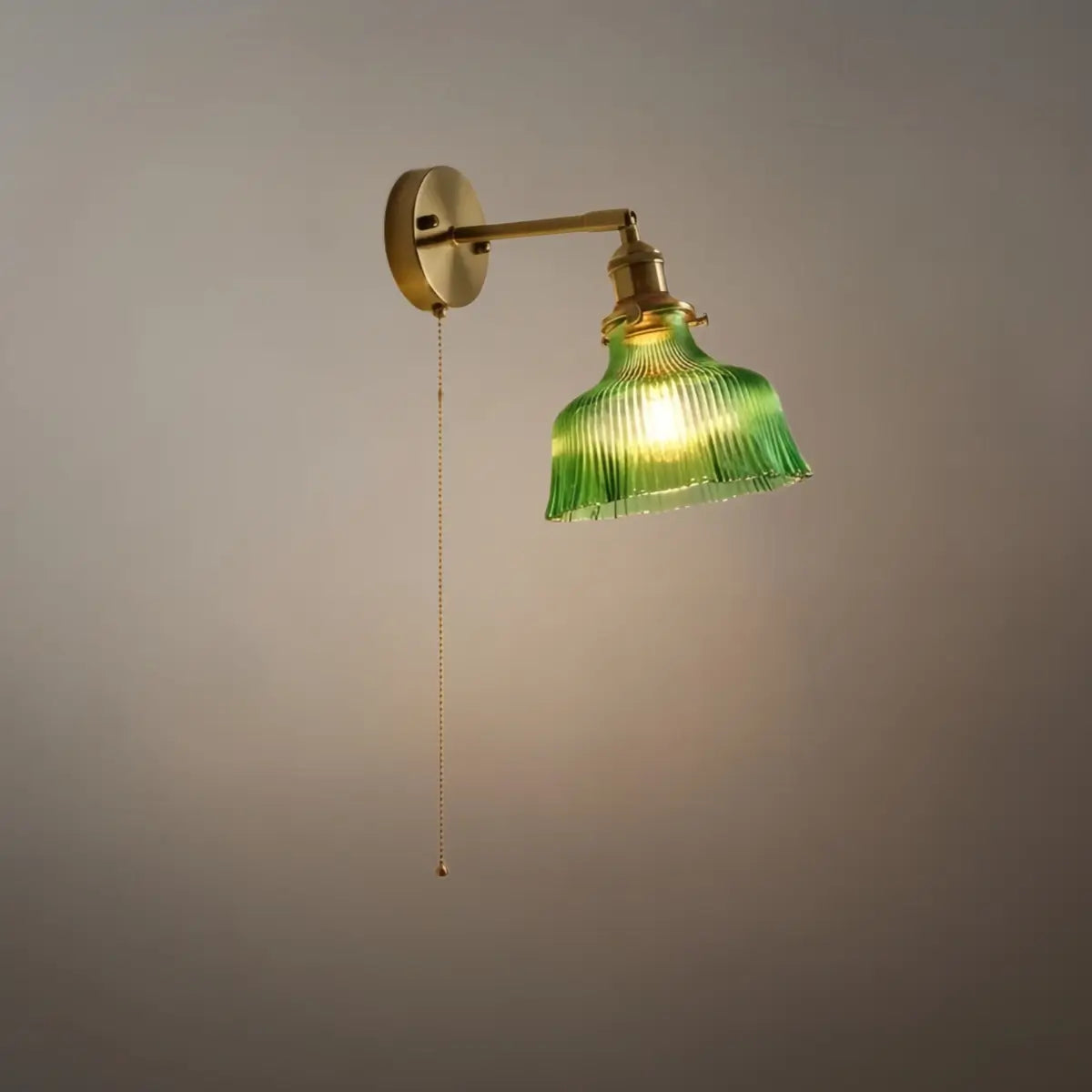 Vetro Vintage Brass Wall Lamp